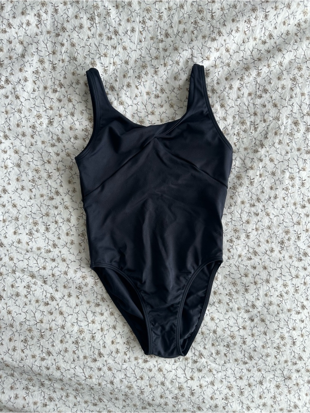 Girls Black Intermezzo Ballet Leotard 8/10
